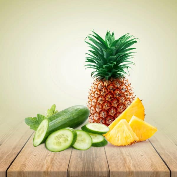Pineapple-cucumber